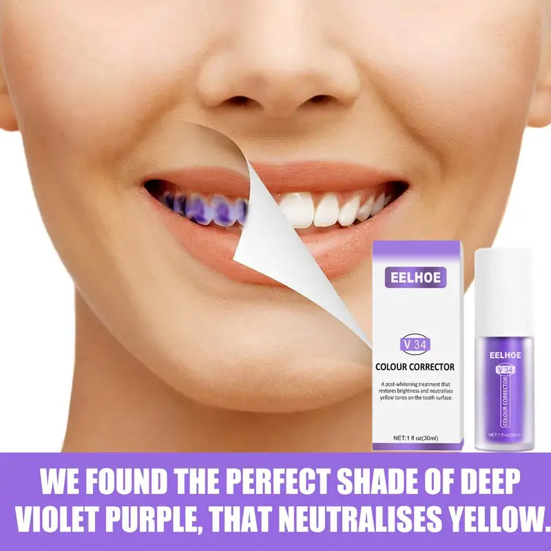 V34 Teeth Whitening Toothpaste Kit for Oral Hygiene